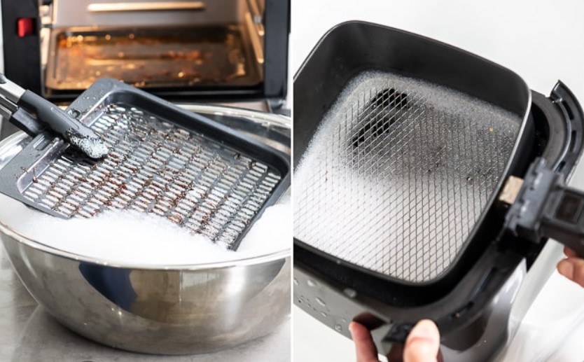 How to clean stuck on grease from deep fryer: some useful advice